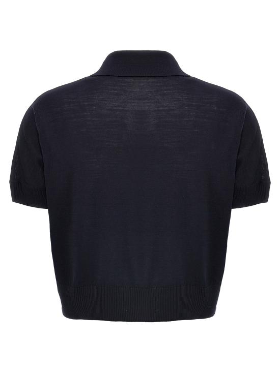 25FW 케이트 폴로 티셔츠 9747511358 Blue - KHAITE