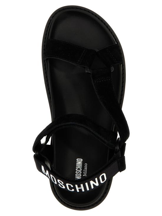 25SS 모스키노 샌들 MB16253G0MGF0000 Black - MOSCHINO
