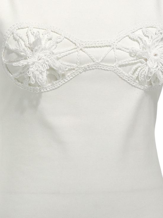 25SS 마그다뷰트림 민소매 티셔츠 145524WHITE White - MAGDA BUTRYM