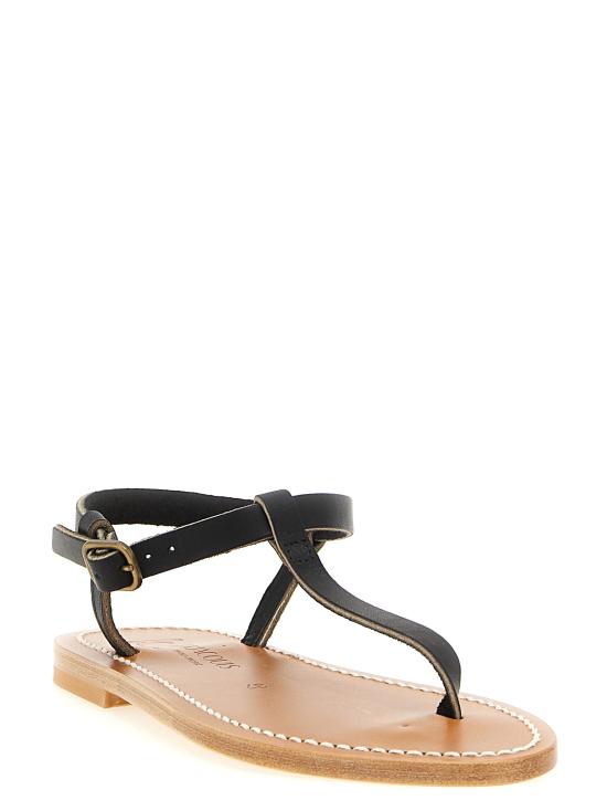 25SS 케이자크 샌들 PETRONEPULNOIR Black - K JACQUES ST TROPEZ