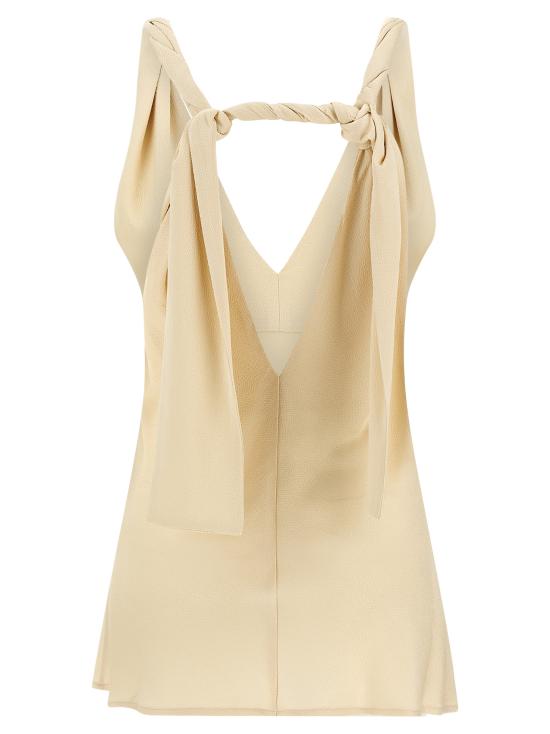 25SS 아르마리움 민소매 티셔츠 ARMTMT019V002012 Beige - ARMARIUM