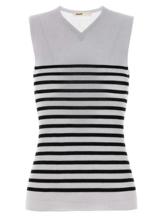 25FW 케이트 민소매 티셔츠 9831511K511870 White Black