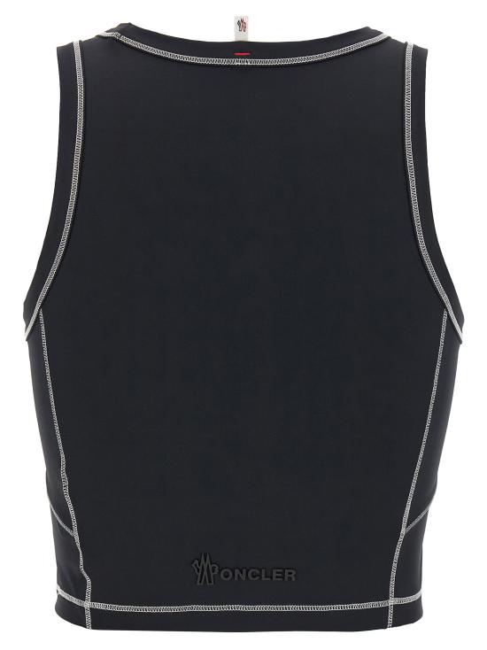 25SS 몽클레어 민소매 티셔츠 K10988P00001899YG999 Black - MONCLER