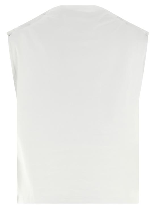 25SS 아르마리움 민소매 티셔츠 ARMTMT017JE03001 White - ARMARIUM