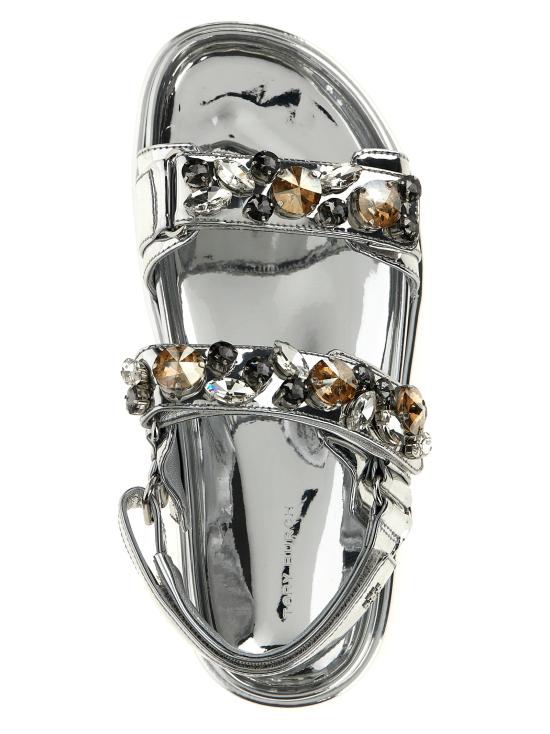 25SS 토리버치 샌들 164798020 Silver - TORY BURCH