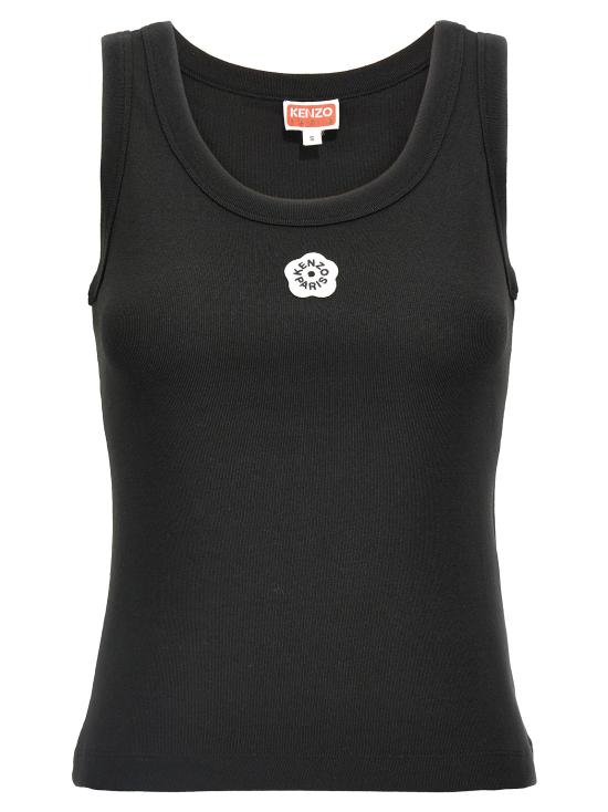 25SS 겐조 민소매 티셔츠 FF52TO7384SJ99J Black