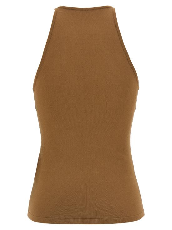 25SS 막스마라 민소매 티셔츠 2511361313600009 Brown - MAX MARA