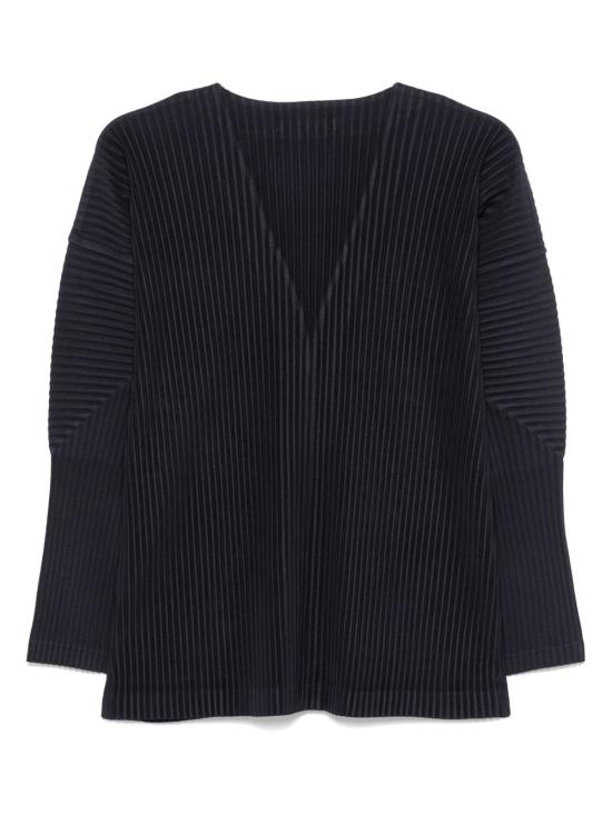 25SS 옴므 플리세 이세이 미야케 가디건 HP56JL541 75 Blue - HOMME PLISSE' ISSEY MIYAKE