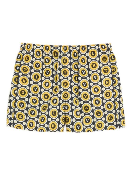 25FW 발렌티노 가라바니 스윔팬츠 7V3UH028B2U CLP NEROGIALLO