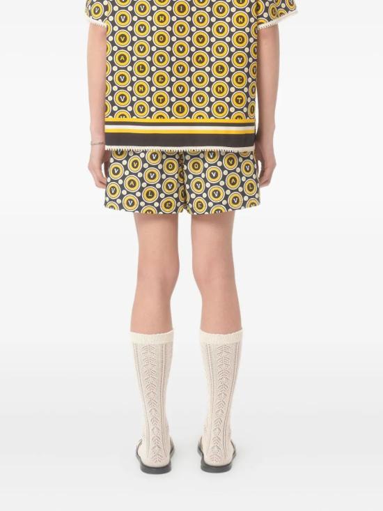 25FW 발렌티노 가라바니 스윔팬츠 7V3UH028B2U CLP NEROGIALLO - VALENTINO GARAVANI