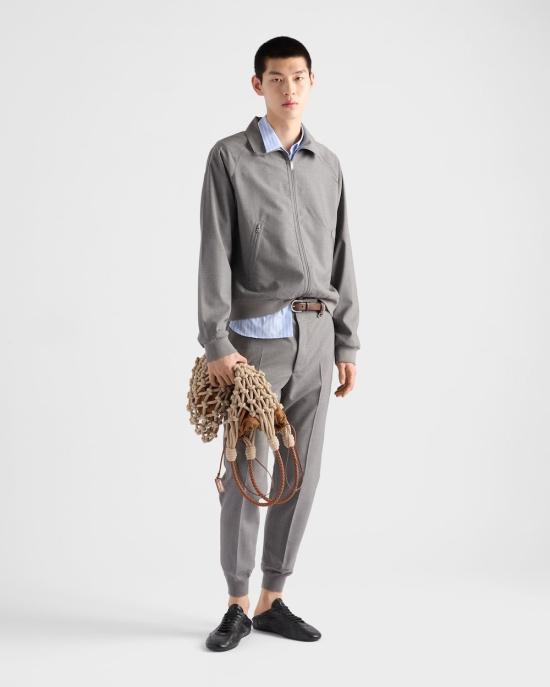 25FW 프라다 자켓 SGC8741XMY F0031 GRIGIO - PRADA