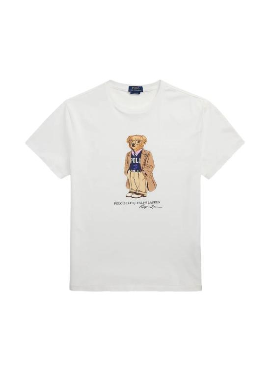 25FW 폴로 랄프로렌 반팔 티셔츠 710974584001 WHITEBEAR