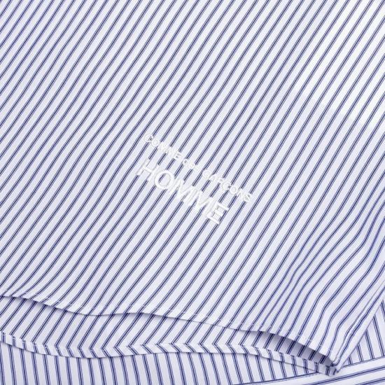 25SS 꼼데가르송 반팔 셔츠 HOB023S25 BLUEWHITE - COMME DES GARCONS