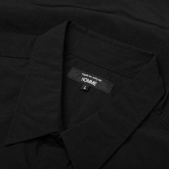 25SS 꼼데가르송 반팔 셔츠 HOB024S25 BLACK - COMME DES GARCONS