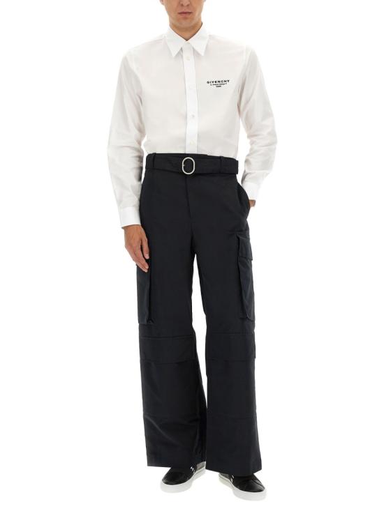 25FW 지방시 긴팔 셔츠 BM616M14M6 100 WHITE - GIVENCHY