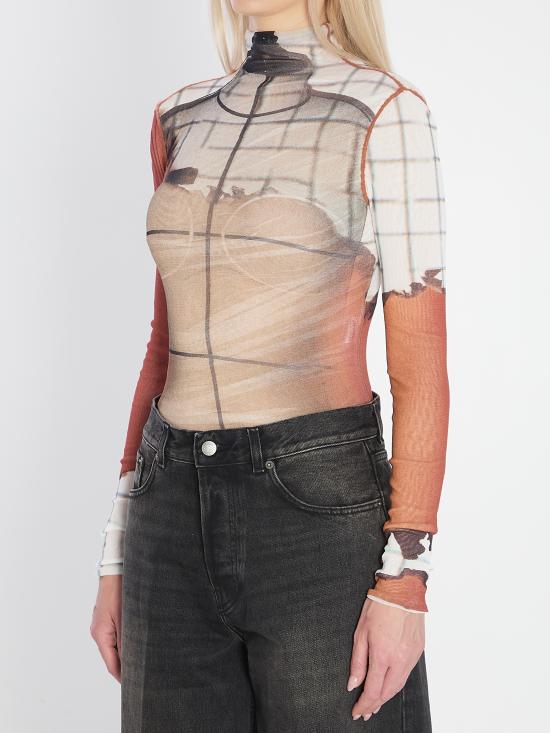 25FW 장 폴 고티에 긴팔 티셔츠 WTO308M003P 150100 WHITE - JEAN PAUL GAULTIER