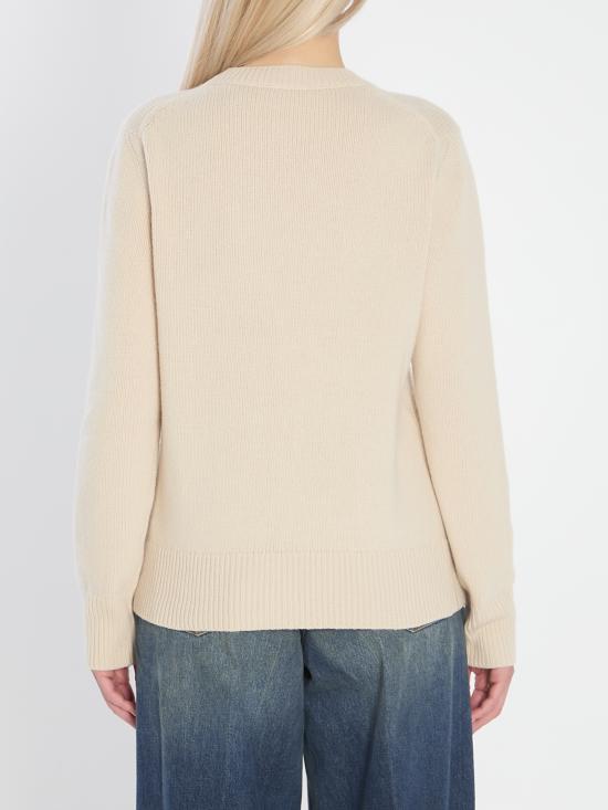 25FW 버버리 EKD 울 캐시미어 스웨터 8114157 A4186 BEIGE - BURBERRY