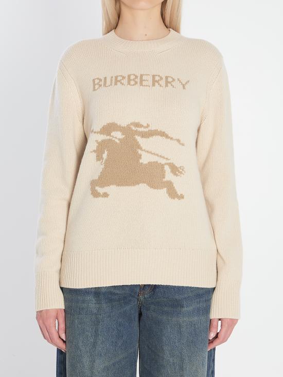 25FW 버버리 EKD 울 캐시미어 스웨터 8114157 A4186 BEIGE