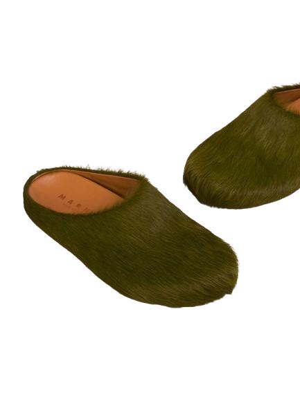 25FW 마르니 뮬/슬리퍼 SBMR000600 P4122 00V58 Green - MARNI