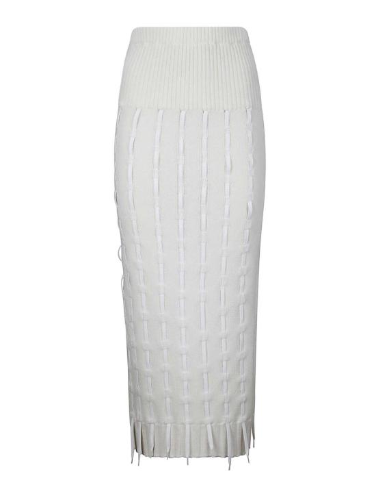  인스티튜션 롱 스커트 I01K10WHITE White