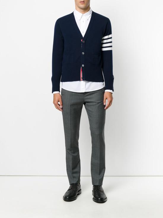  톰브라운 가디건 MKC001A 00011415 Blue - THOM BROWNE