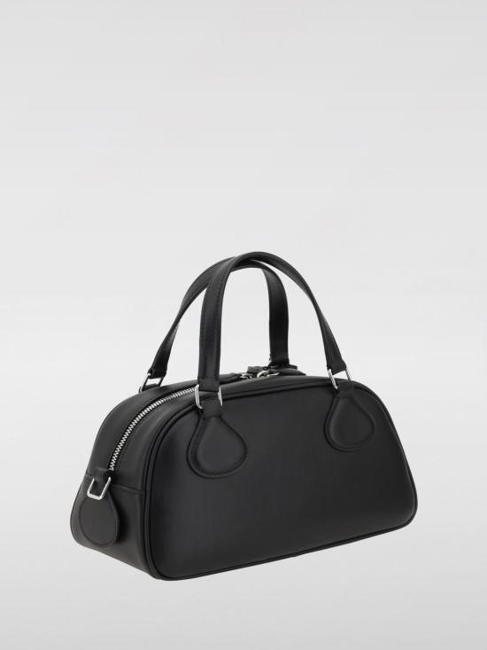 25FW 쿠레쥬 프라이데이 레더 볼링백 125GSA167CR0065 9999 Black - COURREGES