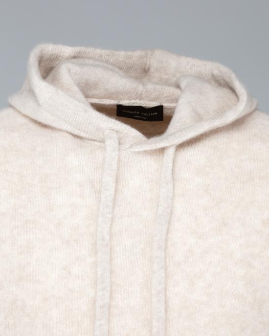  로베르토 콜리나 후드 티셔츠 RA32007 RA3203 BEIGE - ROBERTO COLLINA