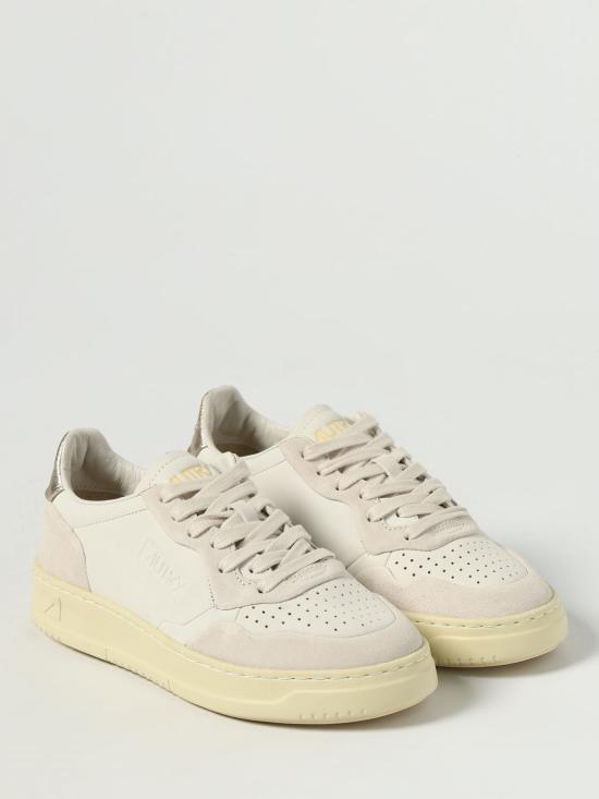 25FW 오트리 메달리스트 로우 스니커즈  AULW NU01 White 1 - AUTRY