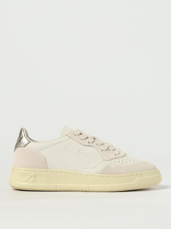 25FW 오트리 메달리스트 로우 스니커즈  AULW NU01 White 1