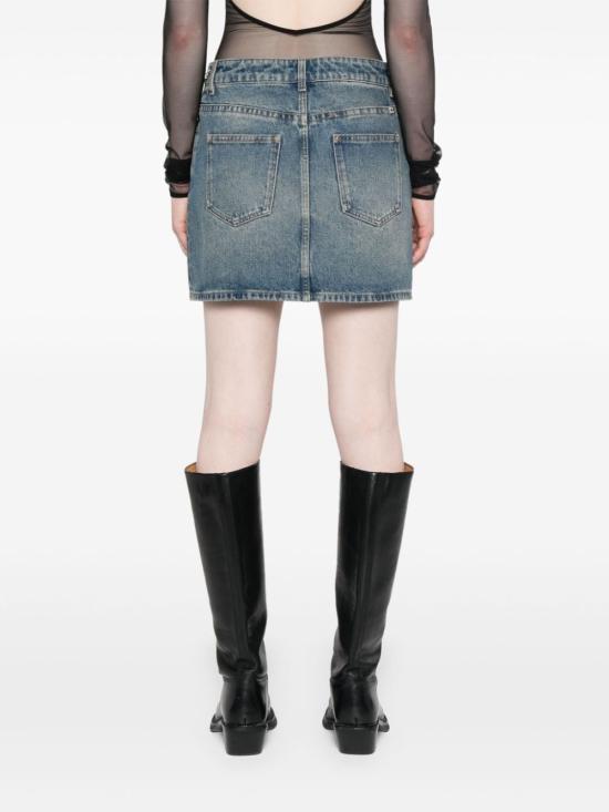  지방시 데님 스커트 BW40SQ5Y9N 420 Clear Blue - GIVENCHY