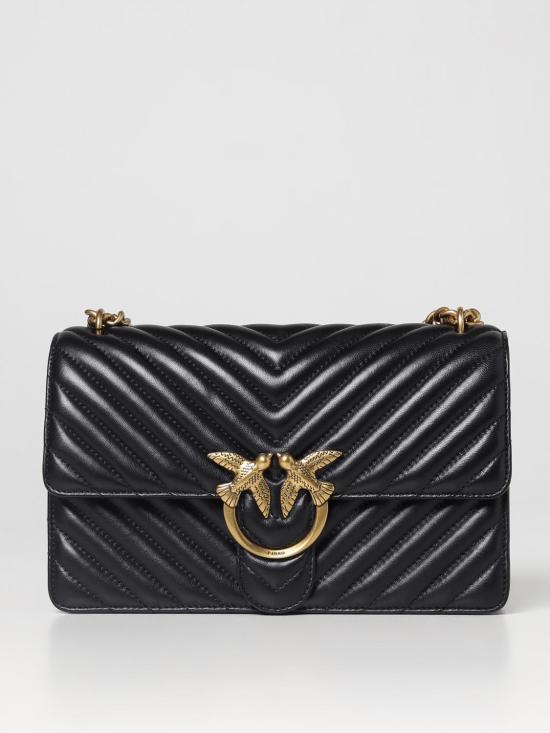 25FW 핑코 숄더백 100941A0GK Z99Q Black