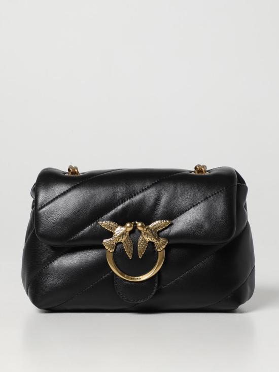 25FW 핑코 토트백 100039A0F2 Z99Q Black