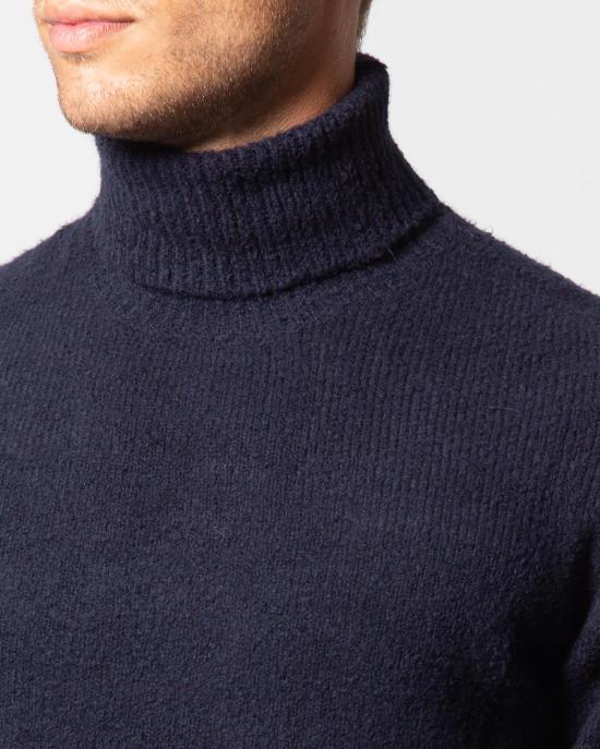  로베르토 콜리나 터틀넥 RA45003 RA4510 BLU - ROBERTO COLLINA