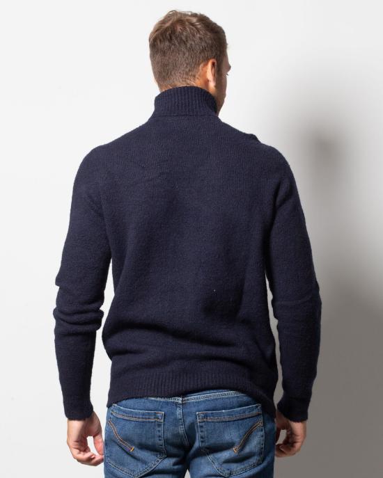  로베르토 콜리나 터틀넥 RA45003 RA4510 BLU - ROBERTO COLLINA