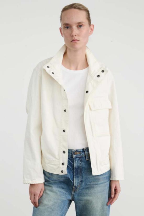  닐리로탄 자켓 닐리 로탄 마릴루 데님 재킷 크림