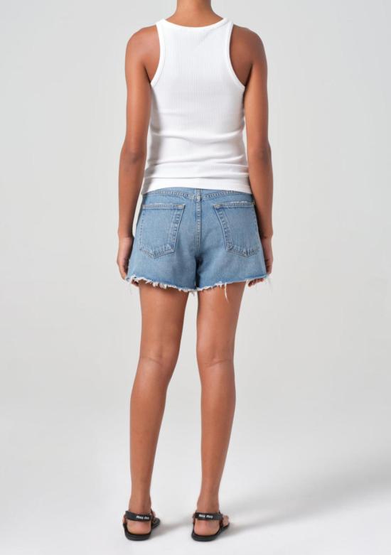  에이골디 데님 숏팬츠 아골드 파커 롱 숏 - AGOLDE