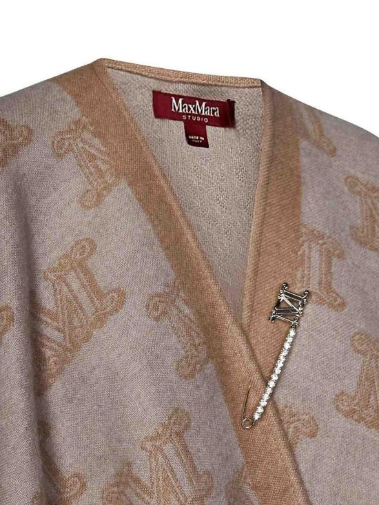  막스마라 프리네 케이프 2424736091600006 Beige - MAX MARA