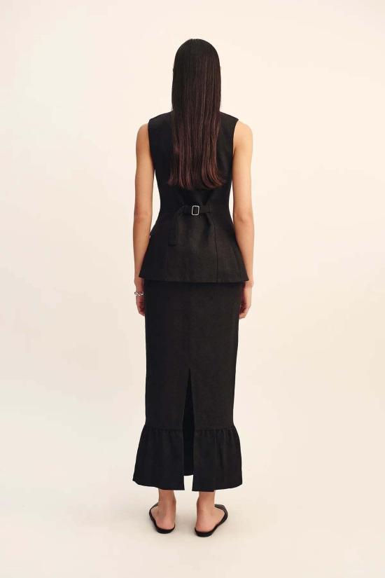  포제 롱 스커트 포세 마틸다 컬럼 스커트 - POSSE