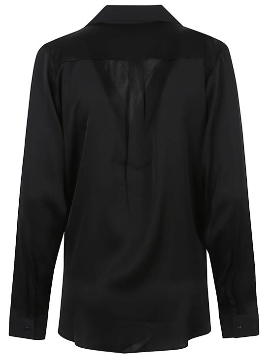 25SS 실크95파이브 블라우스 22015 THAIN01 Black - SILK95FIVE