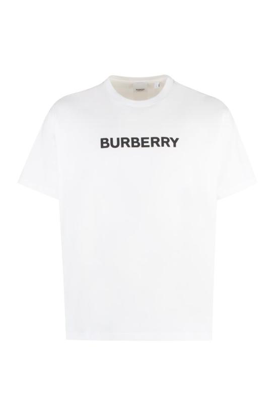 25SS 버버리 로고 반팔 티셔츠  8084234121048 A1464 WHITE