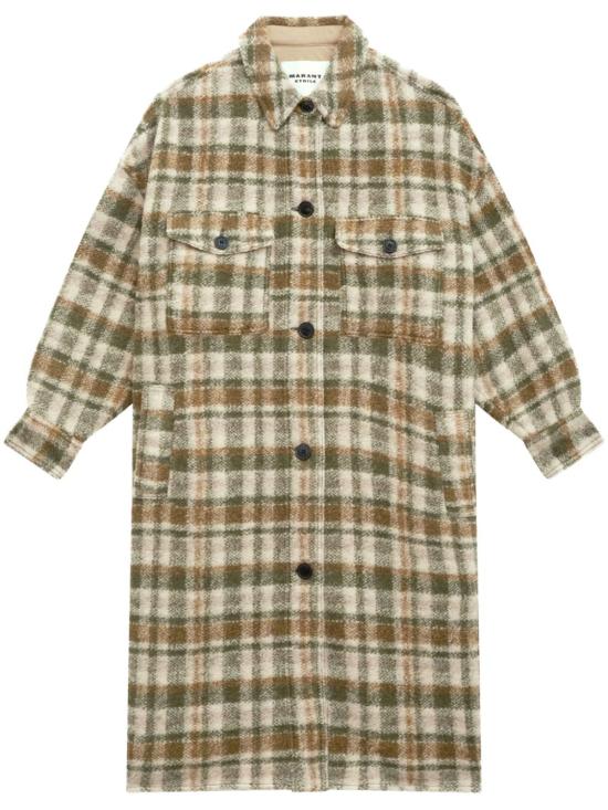 24FW 이자벨마랑에뚜왈 코트 MA0018FD B3D04E KAEC Kaki