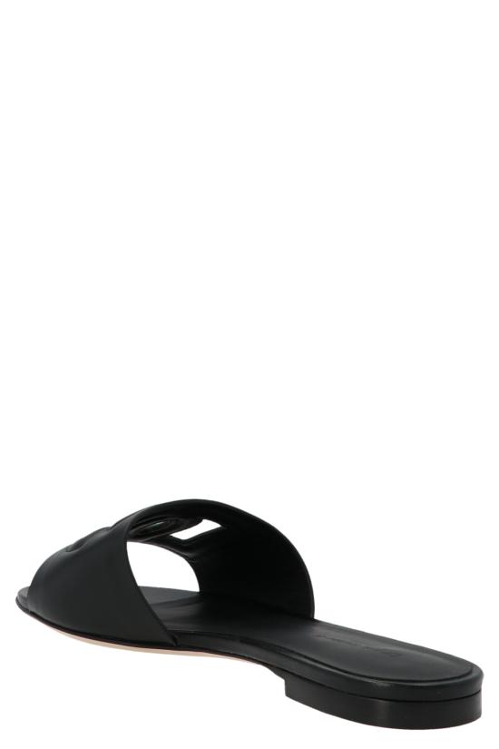 25FW 돌체앤가바나 뮬/슬리퍼 CQ0436AY32980999 Black - DOLCE & GABBANA
