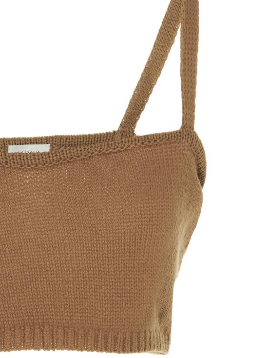  믹스익 민소매 티셔츠 S167420355 Beige - MIXIK