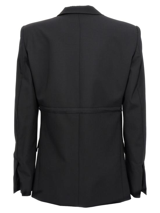  넨시 도자카 수트 자켓 NDSS23JKT012BLACK Black - NENSI DOJAKA