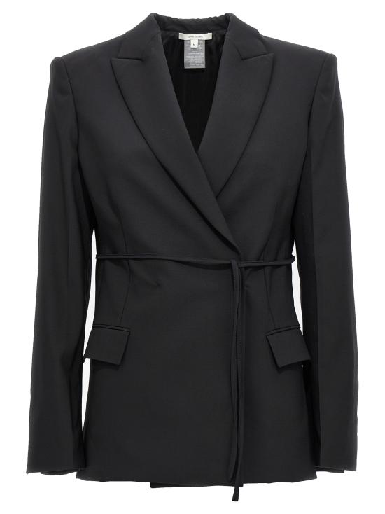  넨시 도자카 수트 자켓 NDSS23JKT012BLACK Black