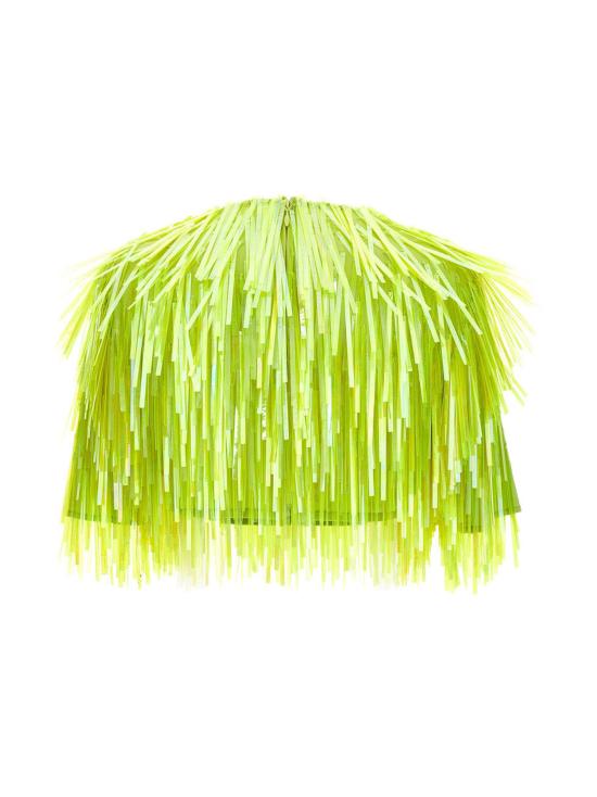  스포트막스 이브닝 티셔츠 PETALO001 Yellow - SPORTMAX