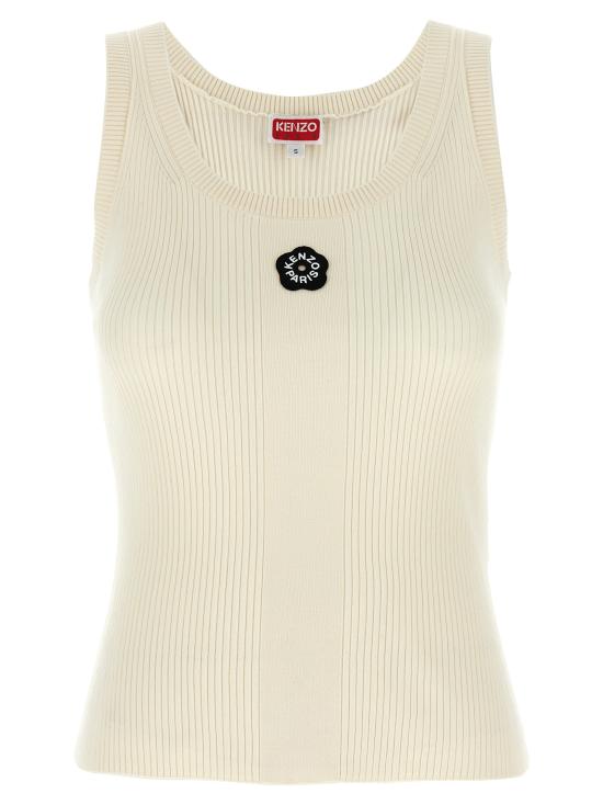 25FW 겐조 민소매 티셔츠 FF62TO6133LG01 White