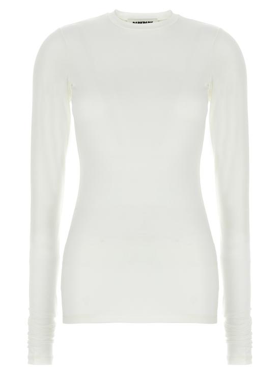 24FW 다크파크 긴팔 티셔츠 WJE21FAC330001 White