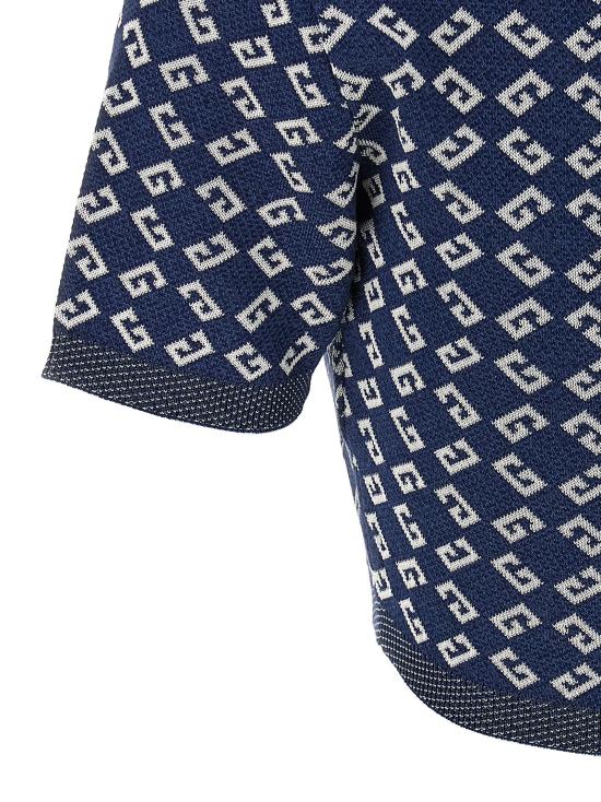 25SS 지방시 반팔 티셔츠 BW61EE4ZQ3457 Blue - GIVENCHY