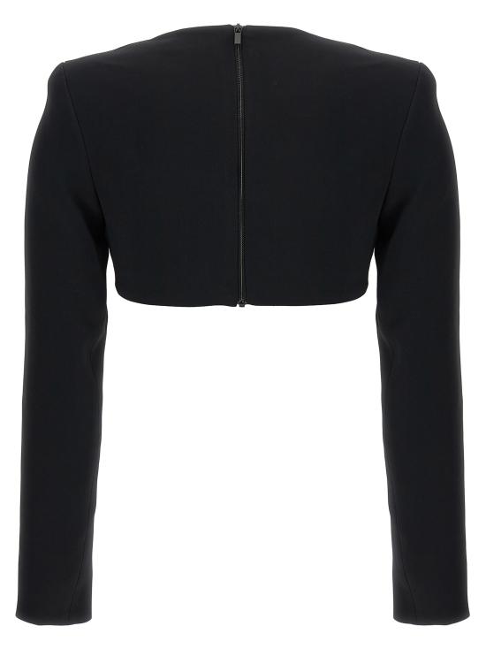  데이비드 코마 긴팔 티셔츠 PF23DK11TBLACKSILVER Black - DAVID KOMA